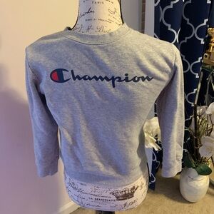 Champion Heather Gray Crewneck Sweatshirt